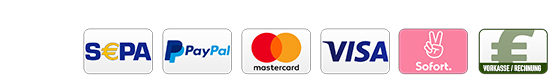 Zahlungsmethoden Payments weiß