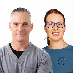 Daniel Auer und Corinna van der Eerden | Daniel Chiropraktiker, Functional Medicine Practitioner, Biofeedback- und Neurofeedbacktherapeut | Corinna Functional Medicine Certified Health Coach