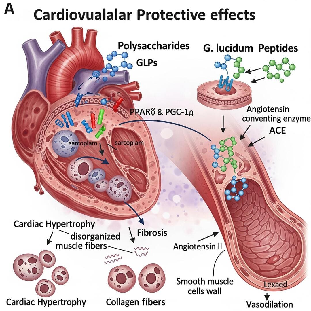 Kardioprotektive Wirkmechanismen von G. lucidum