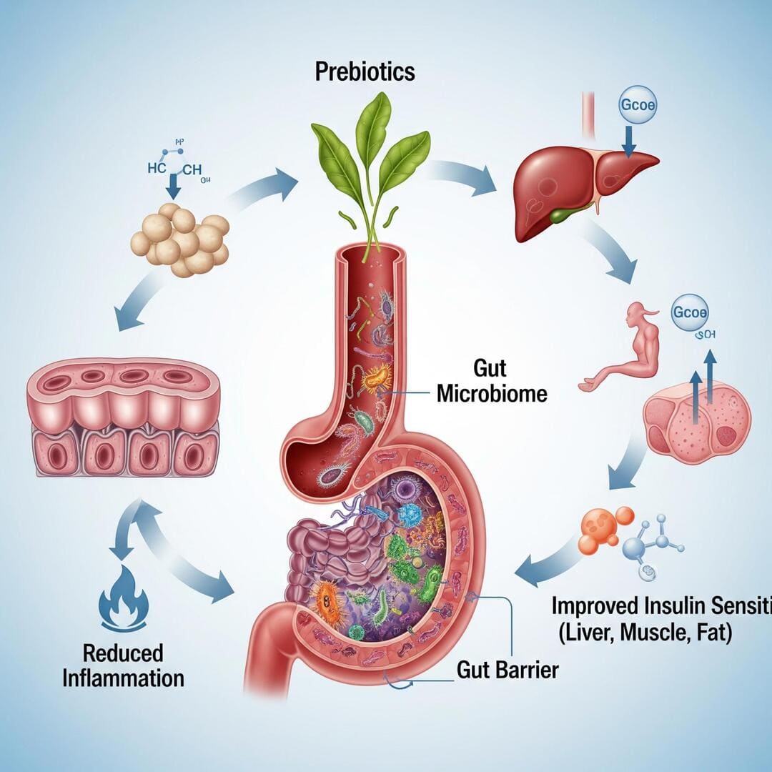 Wie Präbiotika die Darmgesundheit und den Stoffwechsel verbessern